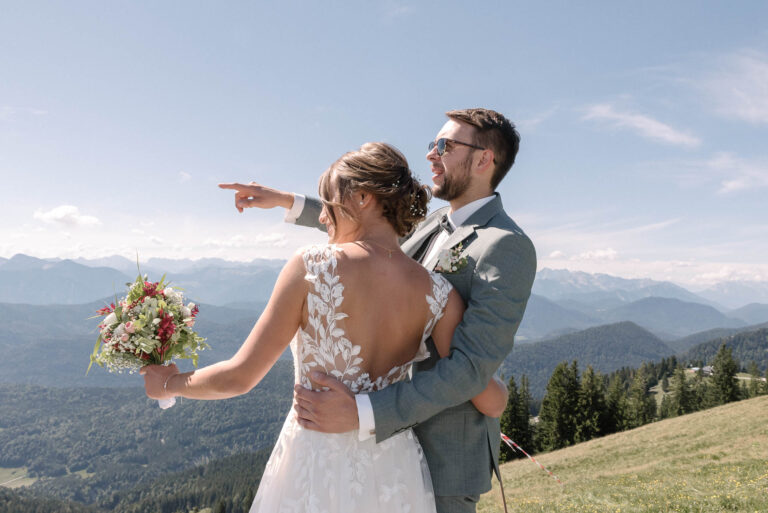 Julia & Basti – Berghochzeit in Lenggries auf dem Brauneck