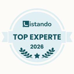 Auszeichnung von Listando: Top-Experte 2026