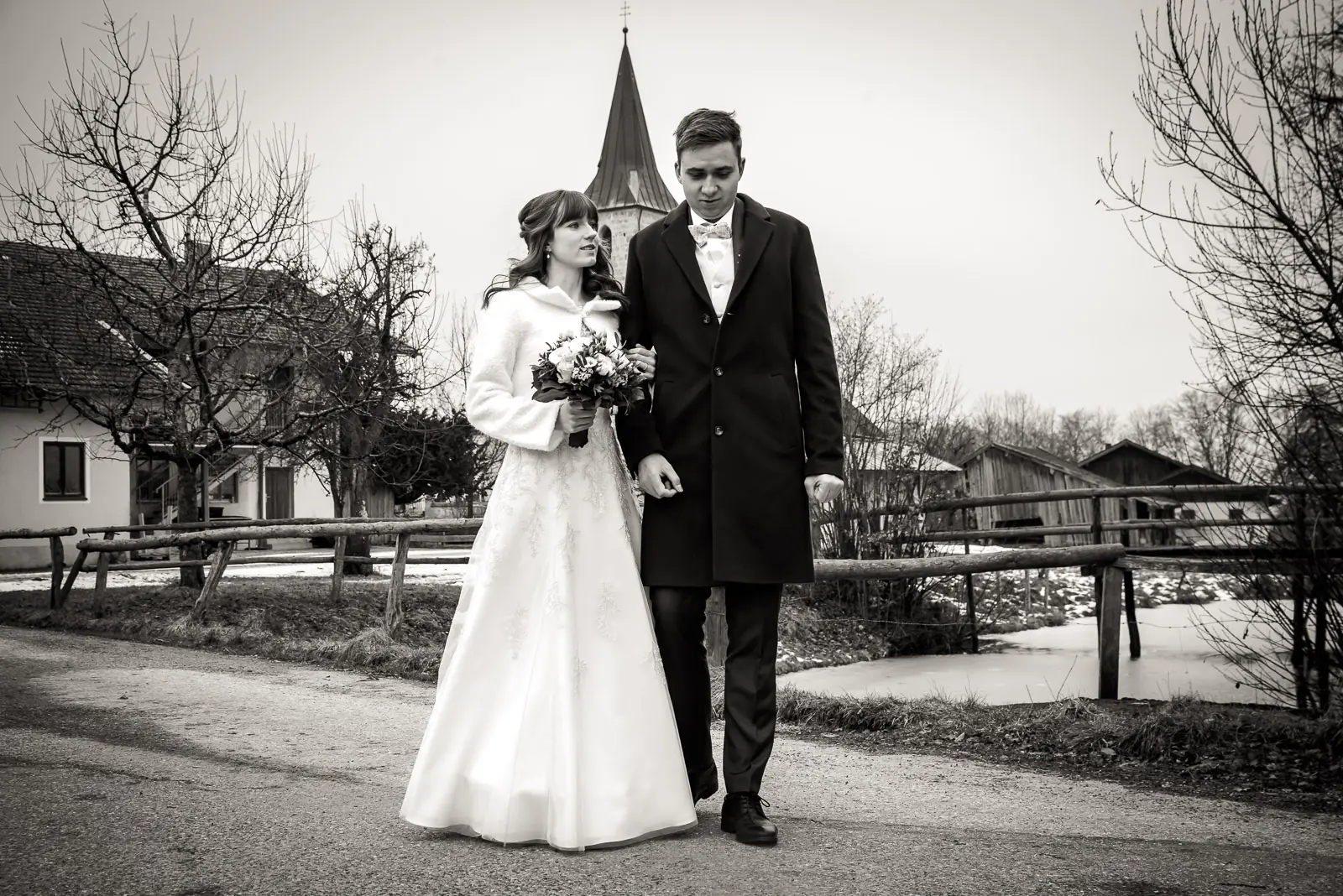 Winterhochzeit beim Moarwirt in Hechenberg: Anna und Simon
